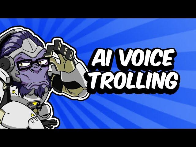 Trolling in Overwatch with AI Voice Changer