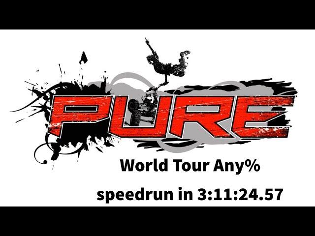 Pure World Tour any% speedrun in 3:11:24.57