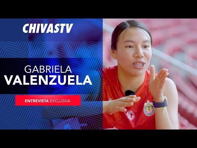 Gabriela Valenzuela habla sobre entrar al top de máximas goleadoras de Chivas Femenil