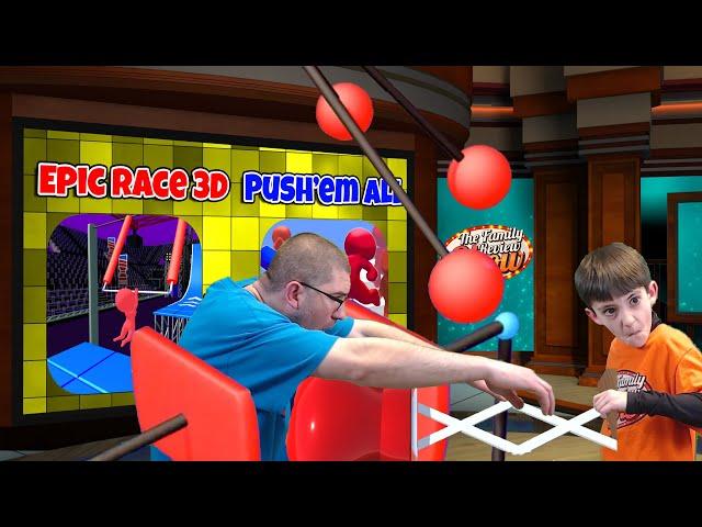 Epic Race 3D vs Push'em All Gameplay and Review ‍️ (iOS and Android Mobile Game)