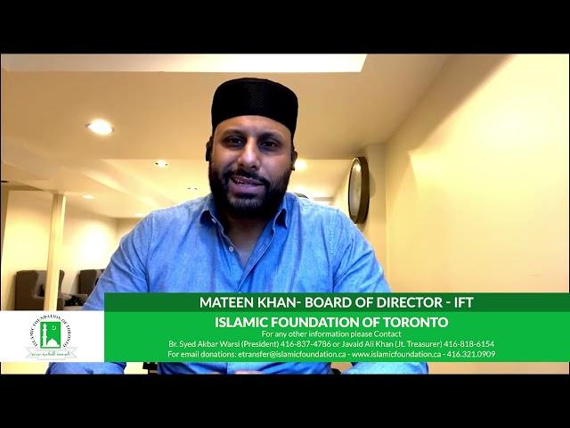 Islamic Foundation of Toronto - Ramadan Show 15 | Eawaz Radio & TV