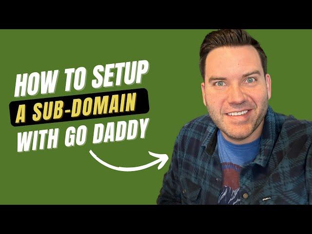 How to Add A Subdomain in GoDaddy