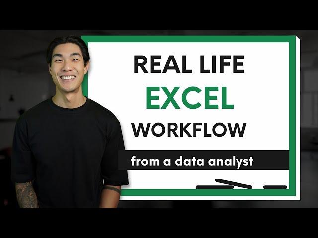 This is how I ACTUALLY analyze data using Excel