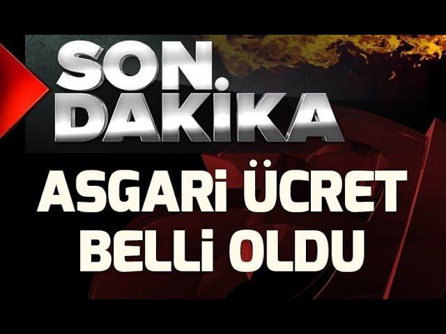 Son dakika 2019 Asgari ücret belli oldu! Asgari ücret ne kadar oldu? | A Haber