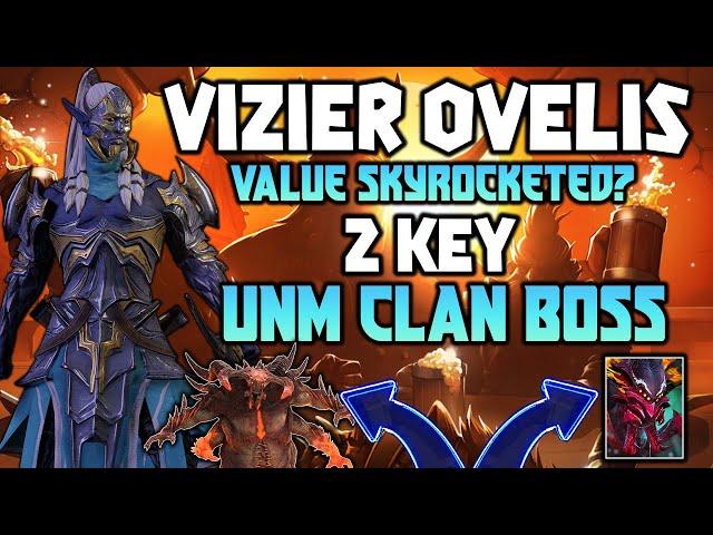 VIZIER OVELIS | 2 Key UNM Clan Boss | Presets Value SURGE! | Spider 25 | Raid Shadow Legends