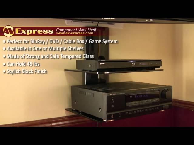 DVD Wall Mount -- Component Shelf | AV-Express Review