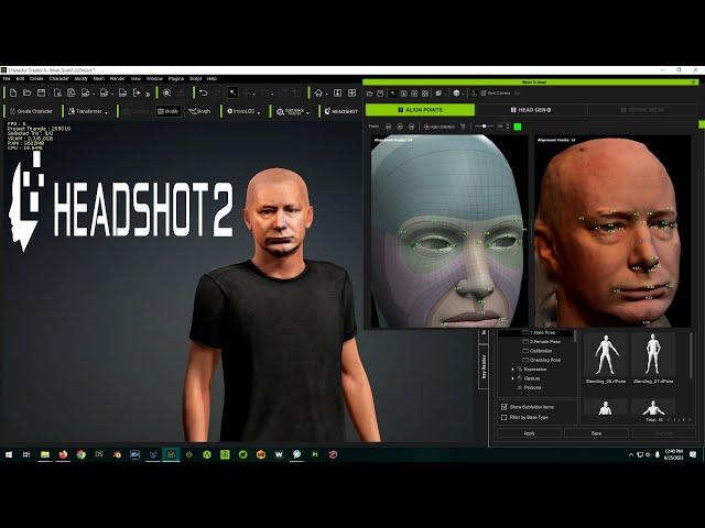 Make a Digital Double with the New Headshot 2.0 Plugin for Character Creator 4