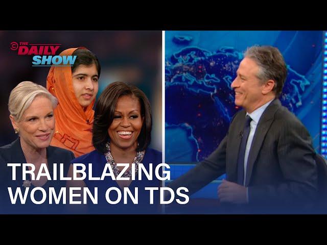 Jon Stewart Interviews Michelle Obama, Malala Yousafzai & Cecile Richards | The Daily Show