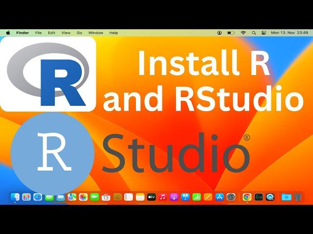 How to Install R and RStudio on Mac / MacOS