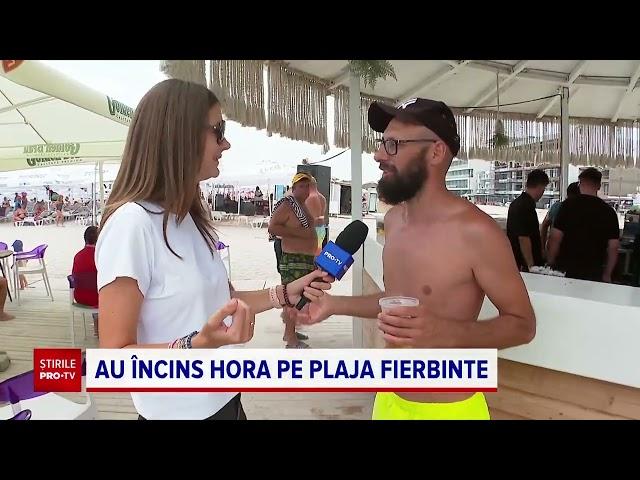 Algele i-au gonit pe turiști afară din apă, la Eforie