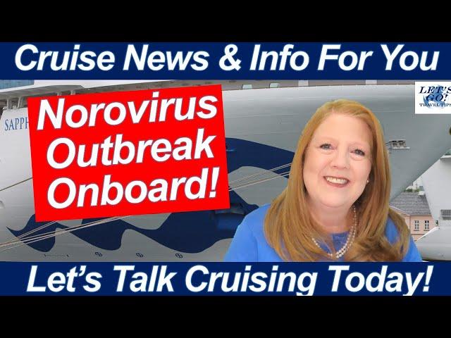 CRUISE NEWS! Norovirus Outbreak Onboard a Cruise Ship! Wash Your Hands! My Personal Experience