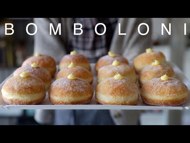 BOMBOLONI ALLA CREMA  LA MIA RICETTA INFALLIBILE