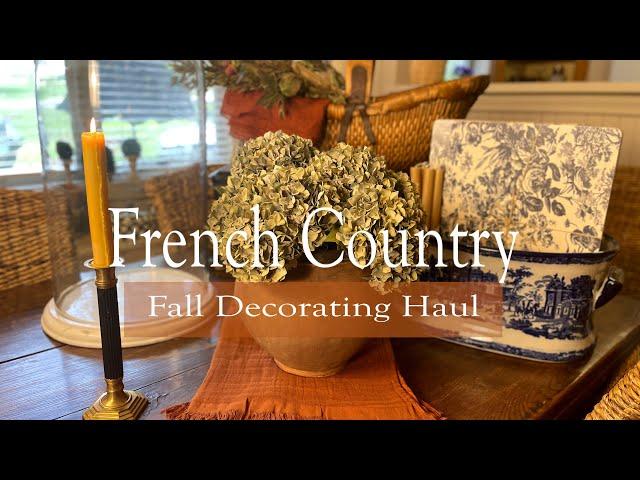 ARHAUS, POTTERY BARN, TARGET, & MORE...OH MY! ~ FRENCH COUNTRY FALL INSPIRATION 2024