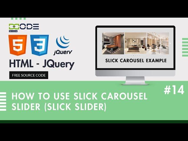 How To Use Slick Slider To Create A Carousel | Slick Slider Demo Example