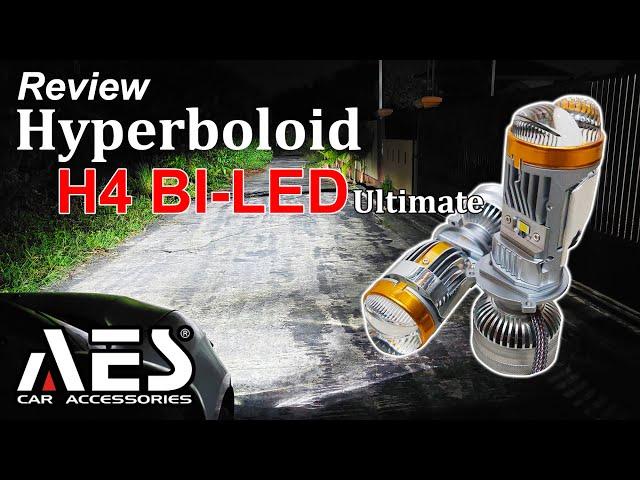 Review Mini Projector BiLED AES Hyperboloid H4 Ultimate