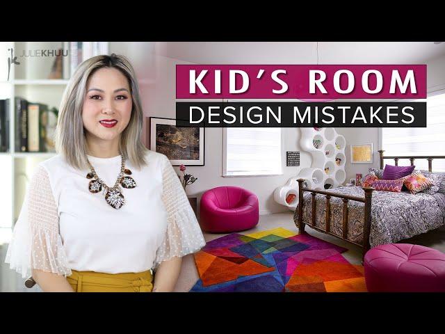 COMMON INTERIOR DESIGN MISTAKES + How to Fix Them | Kid's Rooms Dos and Don'ts