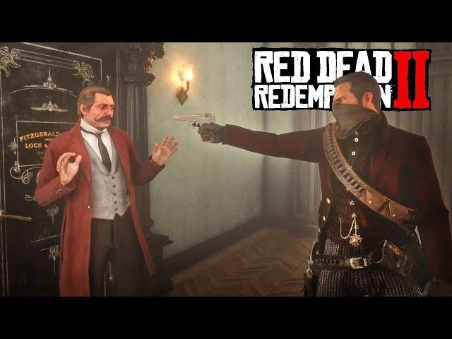 BIGGEST BANK ROBBERY OF RED DEAD REDEMPTION 2 #13 || BB GAMING