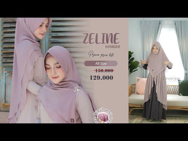 GAMIS TERLARIS ZELINE PREMIUM SERIES by INDOHIJAB