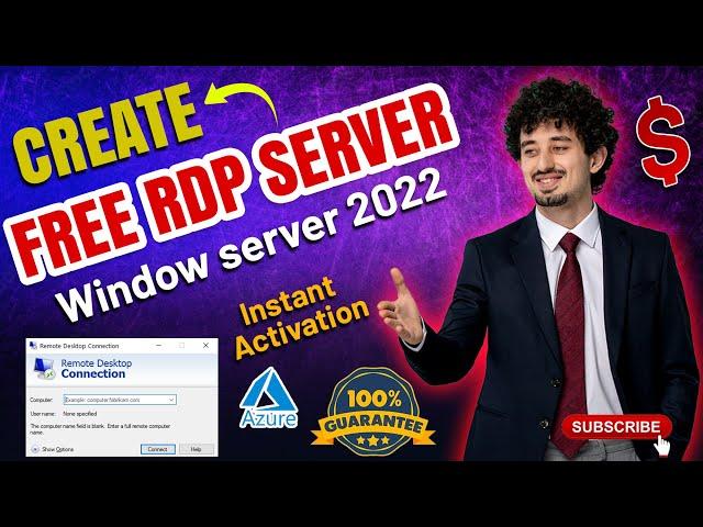 Free azure rdp | How to create free azure rdp | Microsoft azure rdp free | Free RDP 2024 | Azure RDP