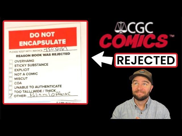 CGC REFUSES To Grade Comic Book And Still CHARGES Customer