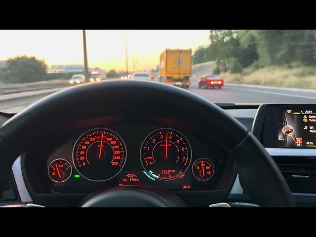 BMW 316i F30 / Stage 1 Acceleration