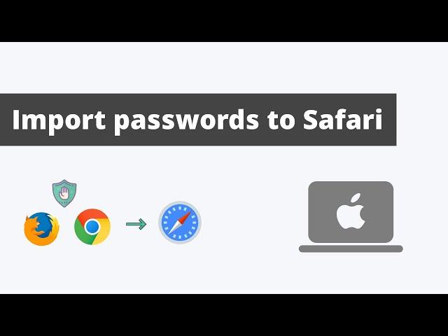 Import Passwords From Mozilla Firefox & Chrome to Safari - Mac OS Big Sur