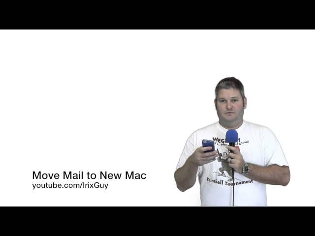 How to Move Mail to New Mac Computer