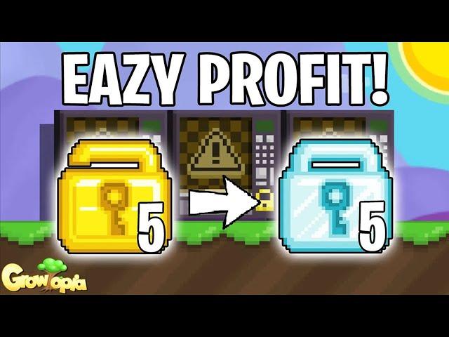 TOP 3 BEST *PROFIT METHODS* in Growtopia 2023! How To Get RICH FAST! | Growtopia