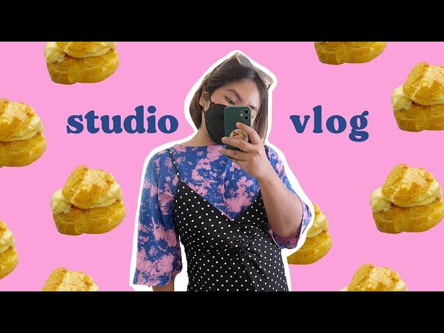 studio vlog | indonesia | baking and getting new apple pencil