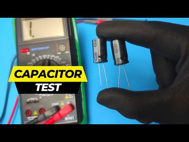 How To Test A Capacitor With A Multimeter  (Step-By-Step)