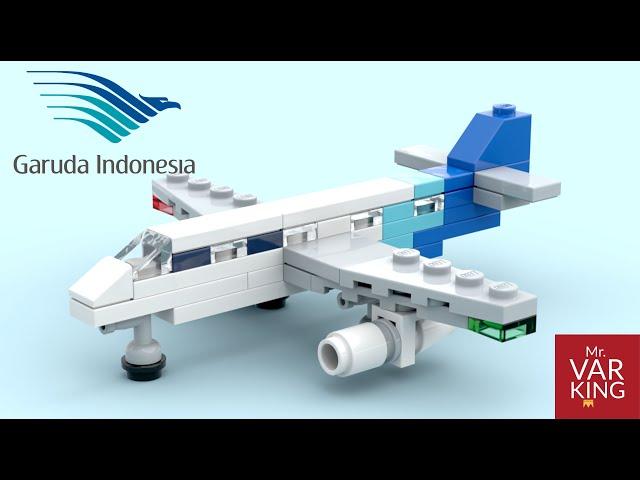 LEGO Tutorial Garuda Indonesia Boeing 737-800