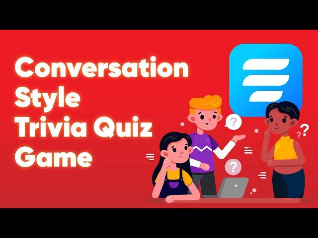 How to Create a Conversation Style Trivia Quiz Game | Fluent Forms