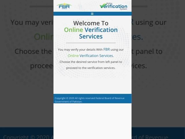 Online FBR verification|How to check Active taxpayer|Action Taxpayer Verification|Tax check online|