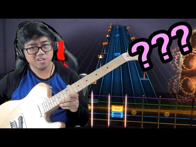 GUITAR HERO PLAYER PLAYS REAL GUITAR???