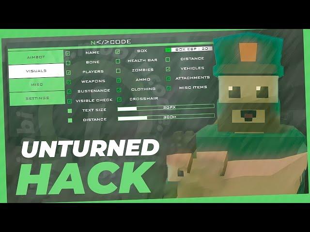 UNTURNED HACK 2023  FREE DOWNLOAD | AIMBOT, ESP, WALLHACK