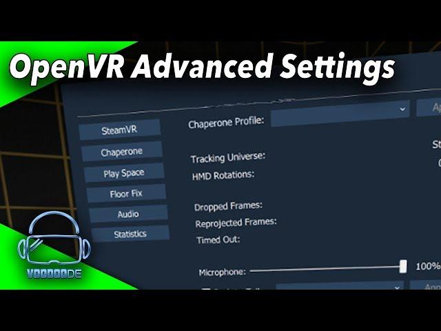 Ein Pflicht-Tool für SteamVR: Die OpenVR Advanced Settings [Virtual Reality]