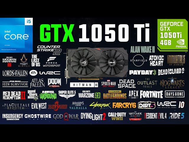 GTX 1050 Ti Test in 60 Games in 2023