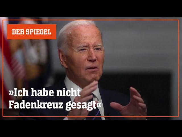 Biden nach Attentat auf Trump in Erklärungsnot | DER SPIEGEL