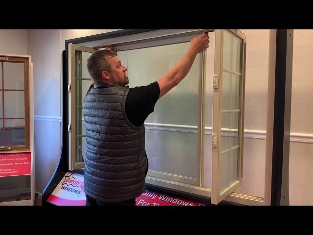 How to Operate An Energy Swing 3-Panel Slider Window