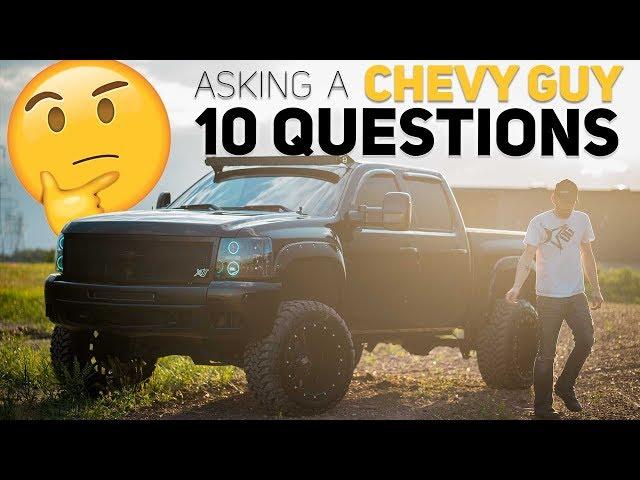 Asking A Chevy Guy 10 Questions