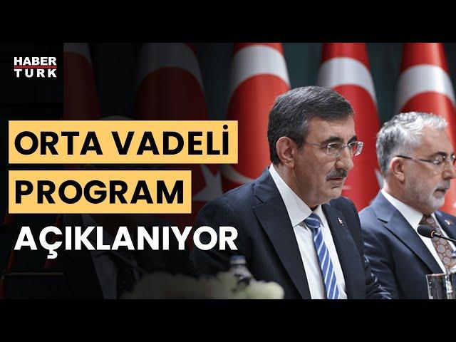 #CANLI - Orta Vadeli Program açıklanıyor...