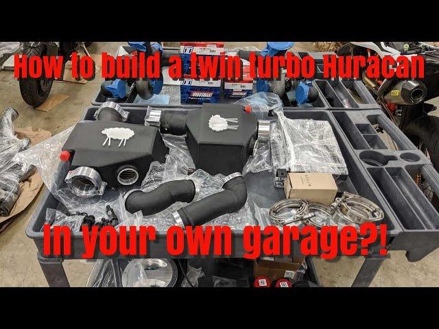 Race Engineered Twin Turbo Huracan Project - At Home-Style Build Pt. 1