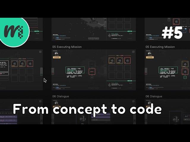 From concept to code | Indie Game Devlog | #5