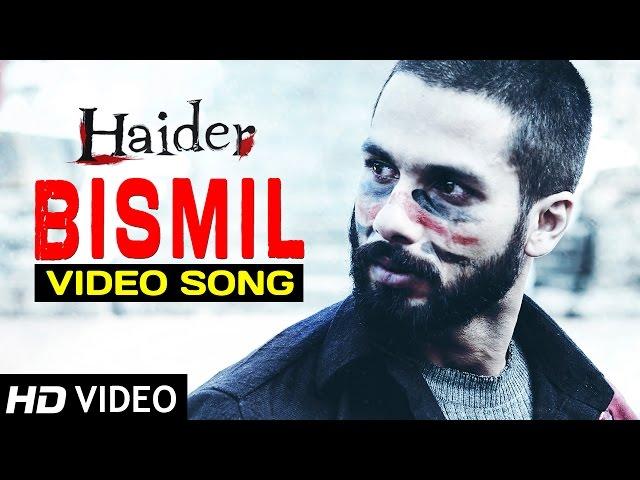 Bismil (Official Video) Haider | Shahid Kapoor | Shraddha Kapoor | Sukhwinder Singh| Vishal Bhardwaj