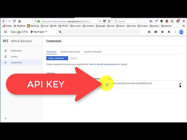 How To Get Google Api Key & Enable Google Books API