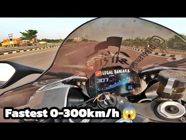 My Fastest 0-300km/h  Less Than 20 Seconds | Launch Control of BMW S1000RR