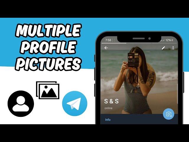 How to Set Multiple Profile Photos on Telegram | New Feature