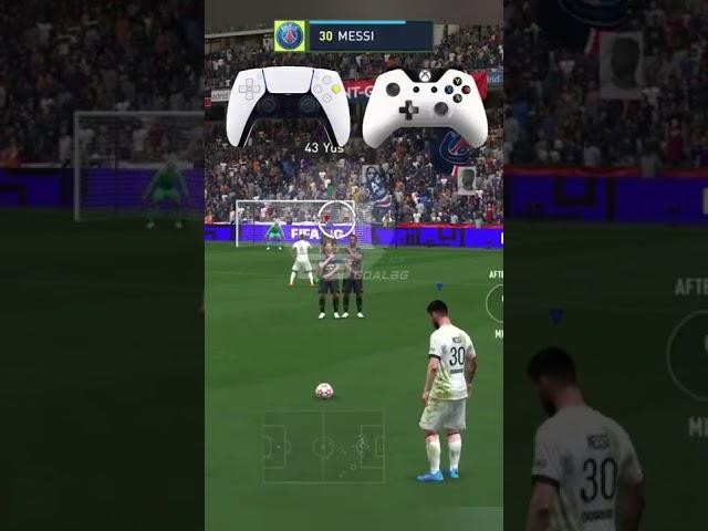 FIFA 22 | MESSI FREE KICK #fifa #fifa22 #shorts #football