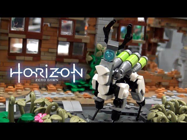 Custom LEGO Tallneck & Scene from Horizon Zero Dawn