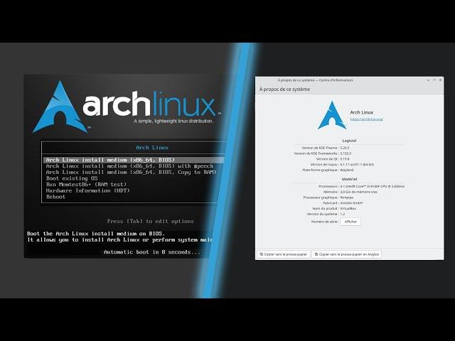 Arch Linux - Installation et Configuration (VirtualBox)